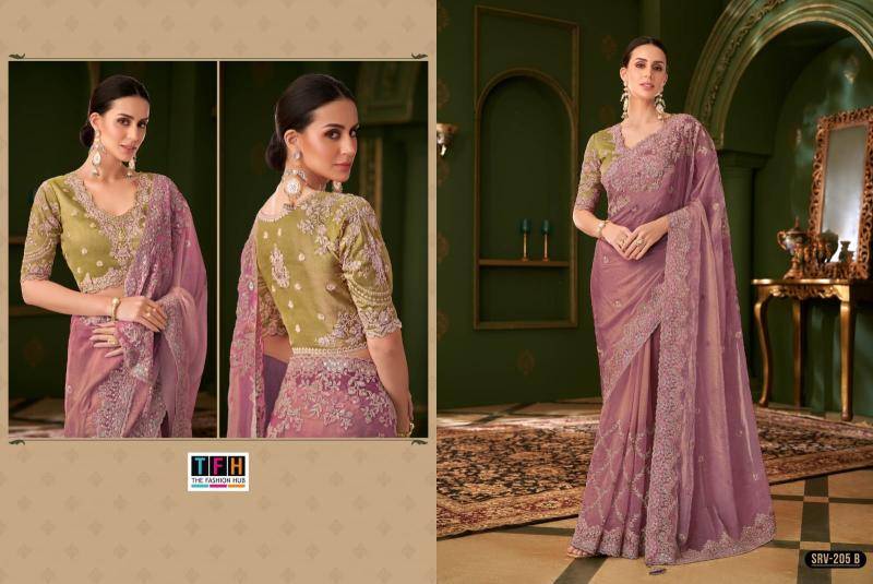 Tfh sarvaratna hits Wholesale saree market in Delhi